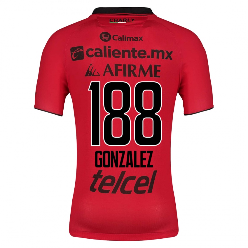 Kinder Jorge González #188 Rot Heimtrikot Trikot 2023/24 T-Shirt Österreich