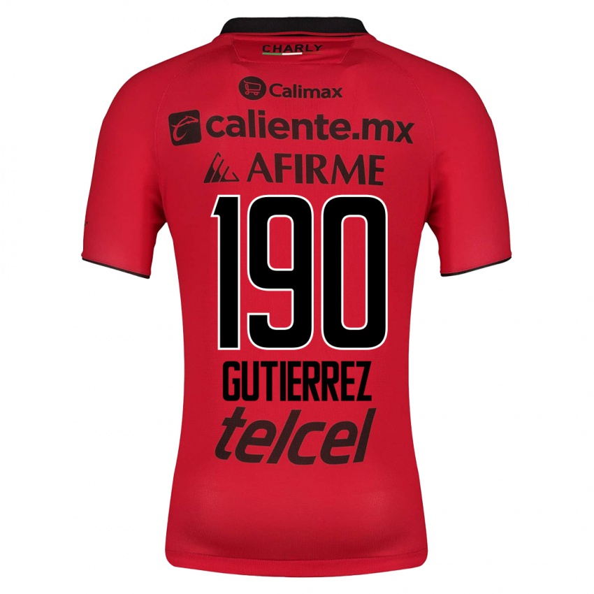 Kinder Dayán Gutiérrez #190 Rot Heimtrikot Trikot 2023/24 T-Shirt Österreich