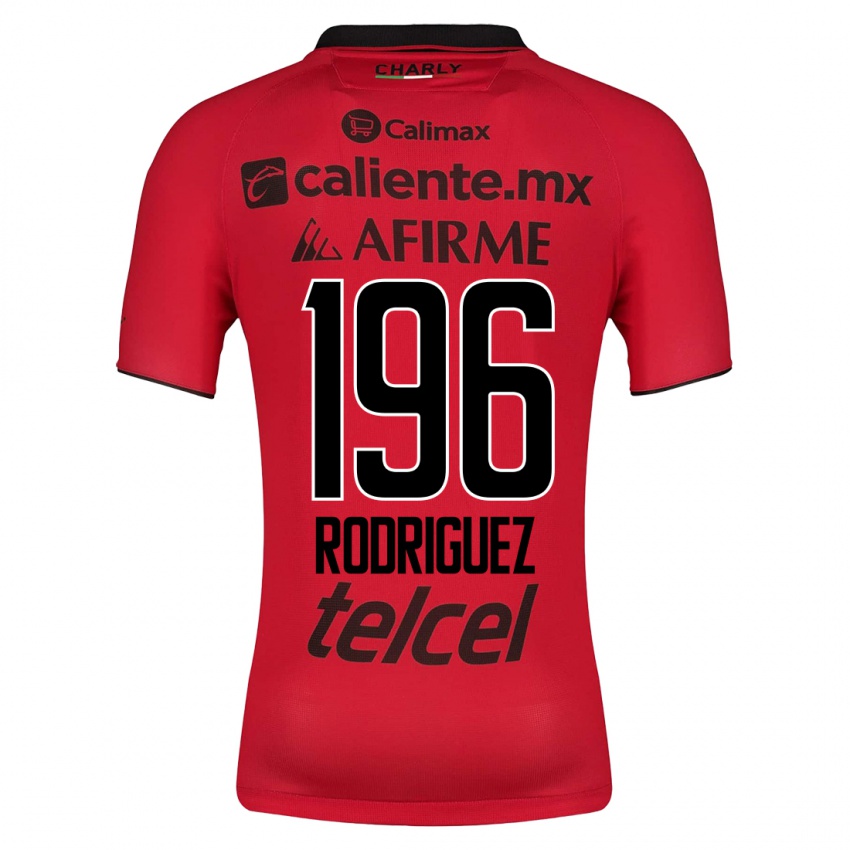 Kinder Prince Rodríguez #196 Rot Heimtrikot Trikot 2023/24 T-Shirt Österreich