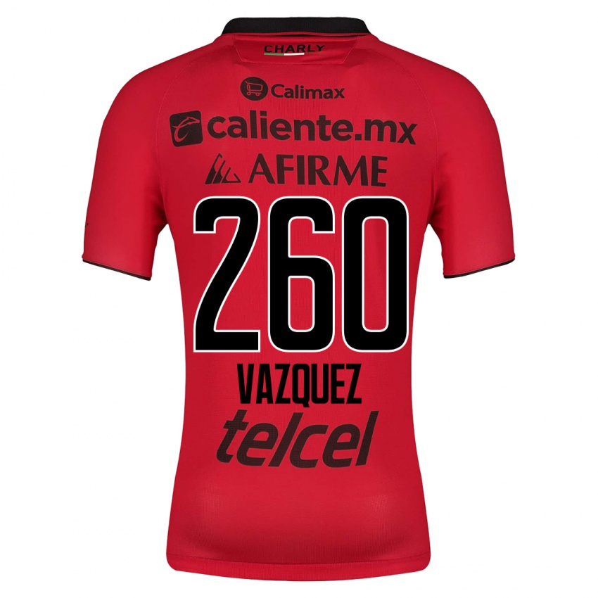 Kinder Octavio Vázquez #260 Rot Heimtrikot Trikot 2023/24 T-Shirt Österreich