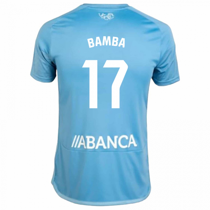 Kinder Jonathan Bamba #17 Blau Heimtrikot Trikot 2023/24 T-Shirt Österreich