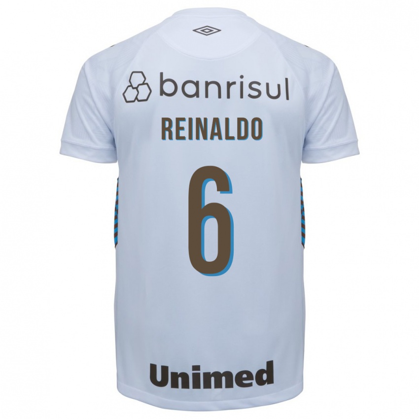 Kinder Reinaldo #6 Weiß Auswärtstrikot Trikot 2023/24 T-Shirt Österreich