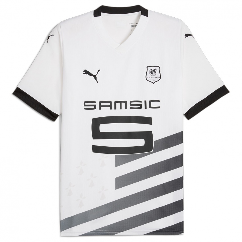 Kinder Baptiste Santamaria #8 Weiß Auswärtstrikot Trikot 2023/24 T-Shirt Österreich