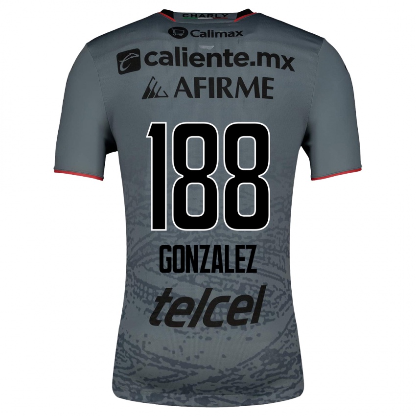 Kinder Jorge González #188 Grau Auswärtstrikot Trikot 2023/24 T-Shirt Österreich