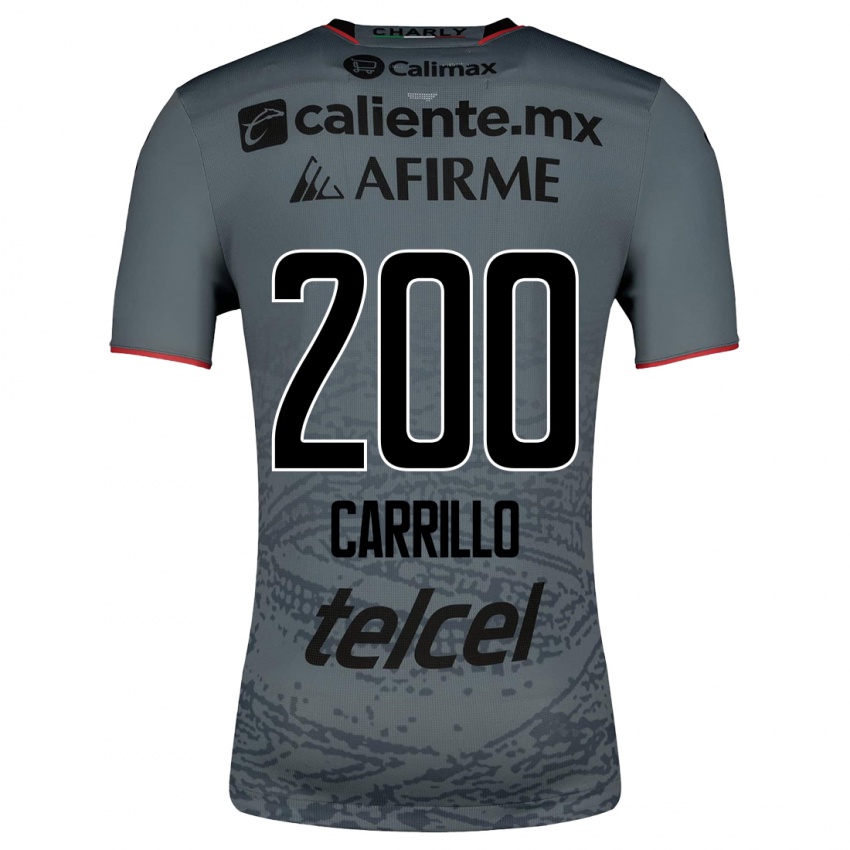 Kinder Manuel Carrillo #200 Grau Auswärtstrikot Trikot 2023/24 T-Shirt Österreich