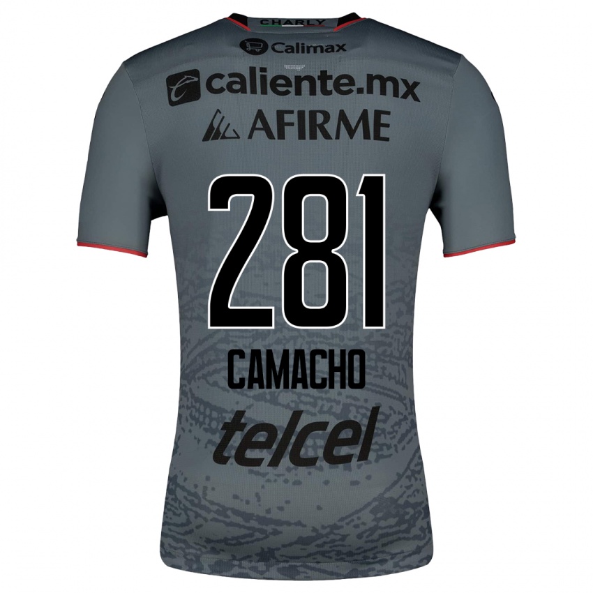 Kinder Javier Camacho #281 Grau Auswärtstrikot Trikot 2023/24 T-Shirt Österreich