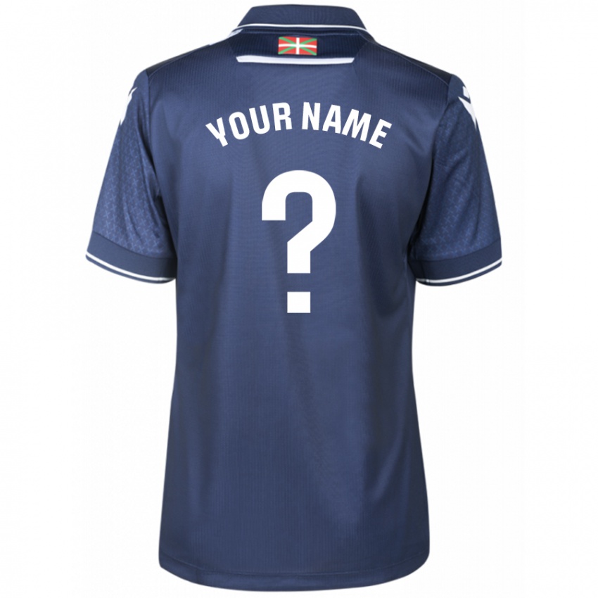 Kinder Ihren Namen #0 Marine Auswärtstrikot Trikot 2023/24 T-Shirt Österreich
