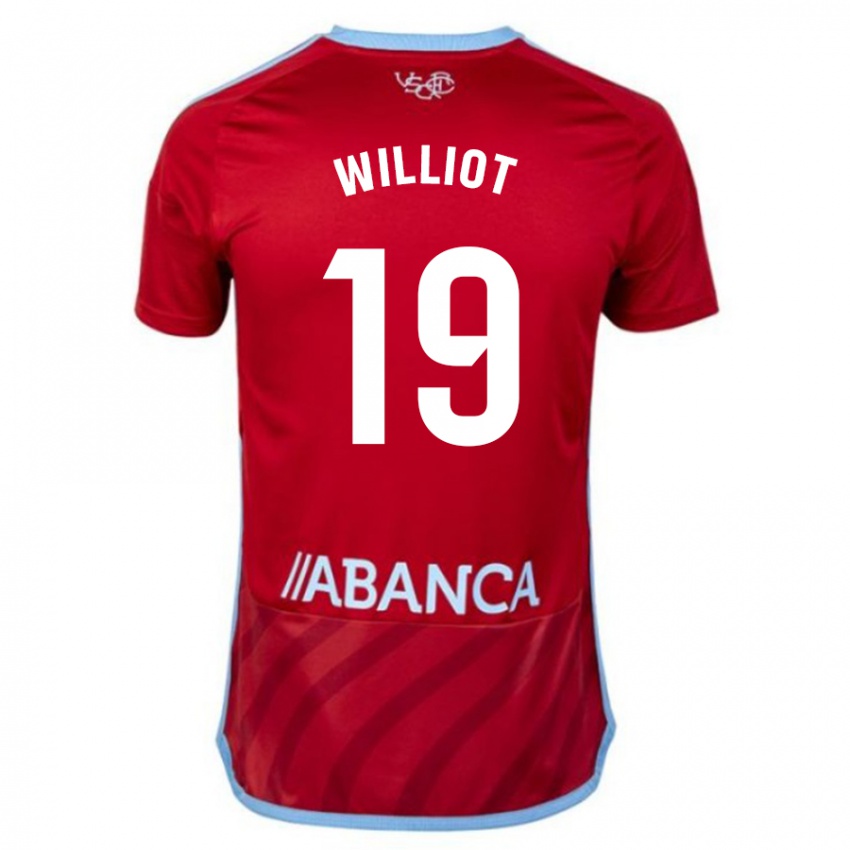 Kinder Williot Swedberg #19 Rot Auswärtstrikot Trikot 2023/24 T-Shirt Österreich