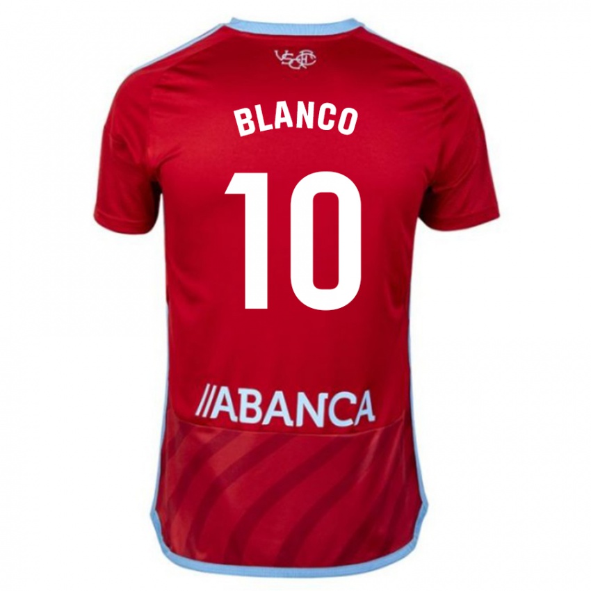 Kinder Raúl Blanco #10 Rot Auswärtstrikot Trikot 2023/24 T-Shirt Österreich