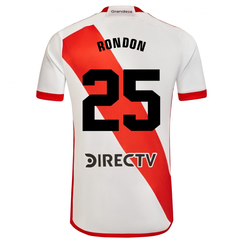 Herren Salomon Rondon #25 Weiß Rot Heimtrikot Trikot 2023/24 T-Shirt Österreich