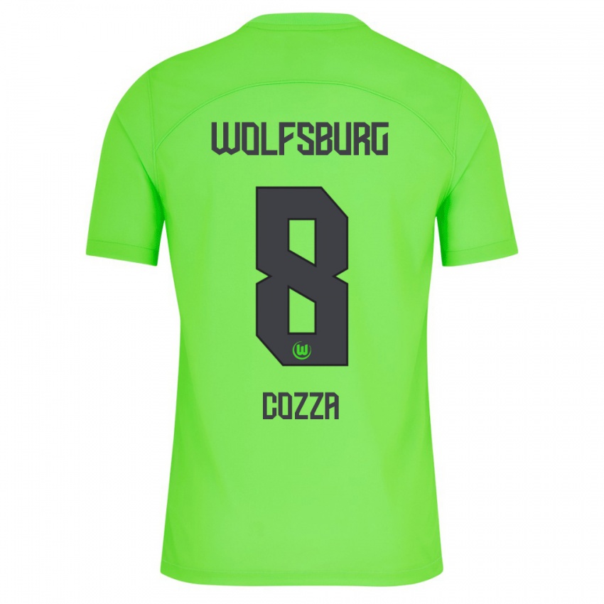 Herren Nicolas Cozza #8 Grün Heimtrikot Trikot 2023/24 T-Shirt Österreich
