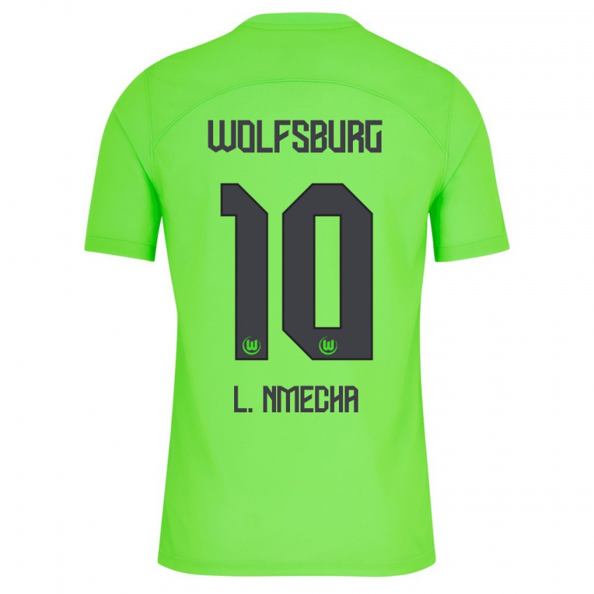 Herren Lukas Nmecha #10 Grün Heimtrikot Trikot 2023/24 T-Shirt Österreich