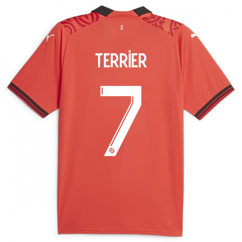Herren Martin Terrier #7 Rot Heimtrikot Trikot 2023/24 T-Shirt Österreich