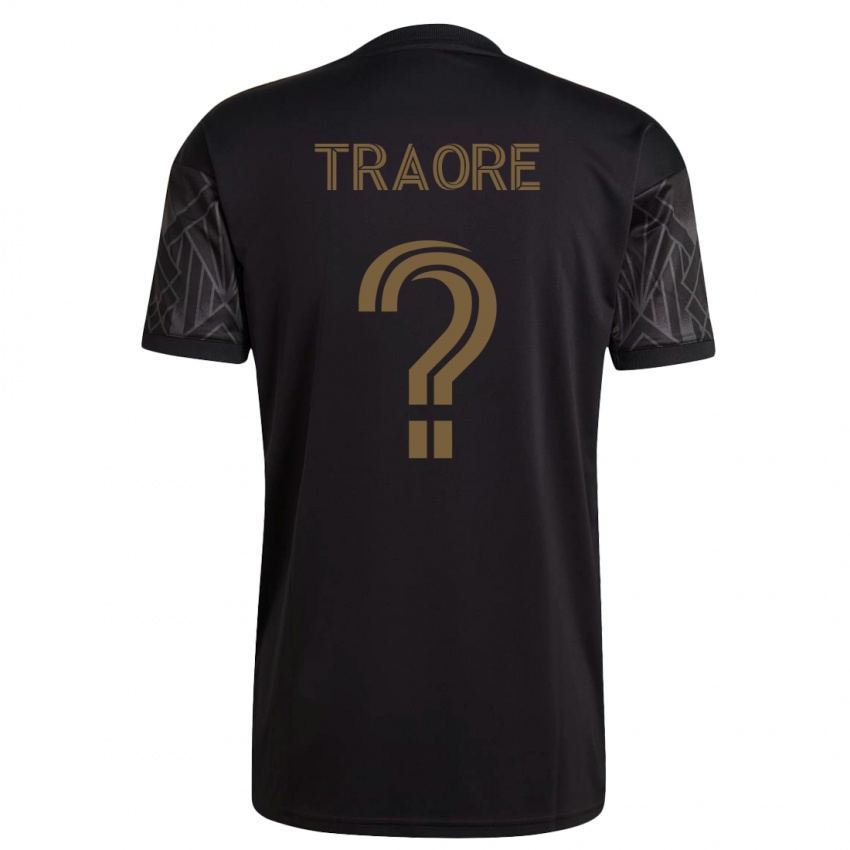 Herren Mohamed Traore #0 Schwarz Heimtrikot Trikot 2023/24 T-Shirt Österreich