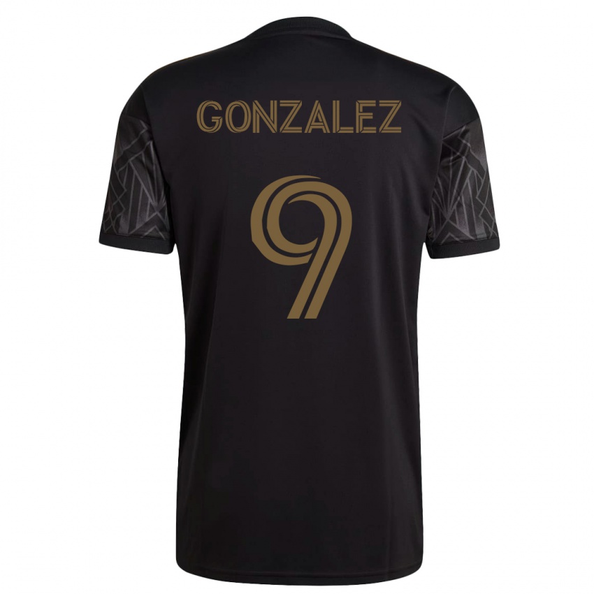Herren Mario Gonzalez #9 Schwarz Heimtrikot Trikot 2023/24 T-Shirt Österreich