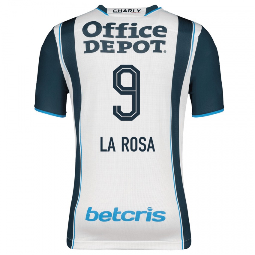 Herren Roberto De La Rosa #9 Marine Heimtrikot Trikot 2023/24 T-Shirt Österreich