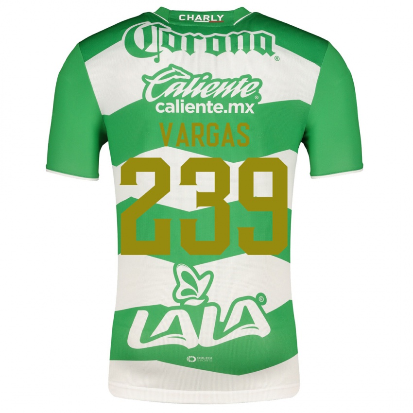 Herren Diego Vargas #239 Grün Heimtrikot Trikot 2023/24 T-Shirt Österreich