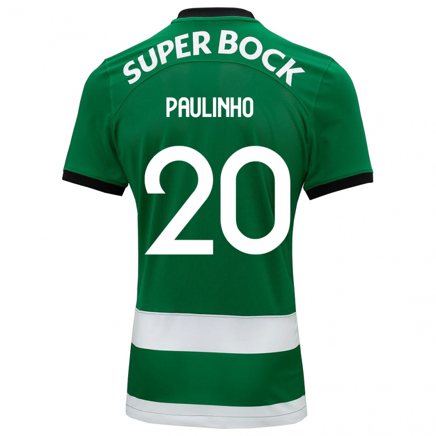 Herren Paulinho #20 Grün Heimtrikot Trikot 2023/24 T-Shirt Österreich
