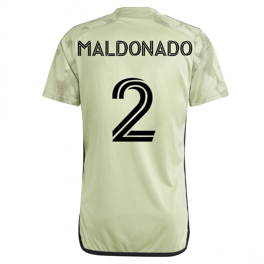 Herren Denil Maldonado #2 Grün Auswärtstrikot Trikot 2023/24 T-Shirt Österreich