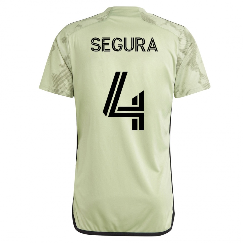 Herren Eddie Segura #4 Grün Auswärtstrikot Trikot 2023/24 T-Shirt Österreich