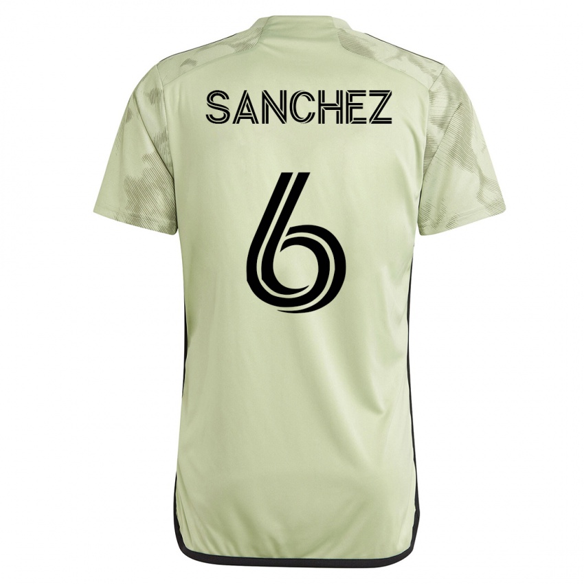Herren Ilie Sánchez #6 Grün Auswärtstrikot Trikot 2023/24 T-Shirt Österreich