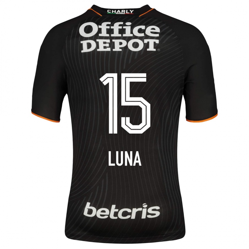 Herren Israel Luna #15 Schwarz Auswärtstrikot Trikot 2023/24 T-Shirt Österreich
