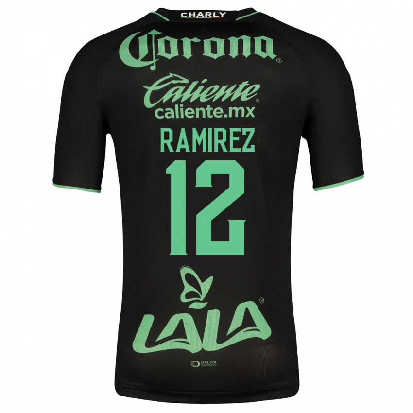 Herren Santiago Ramírez #12 Schwarz Auswärtstrikot Trikot 2023/24 T-Shirt Österreich