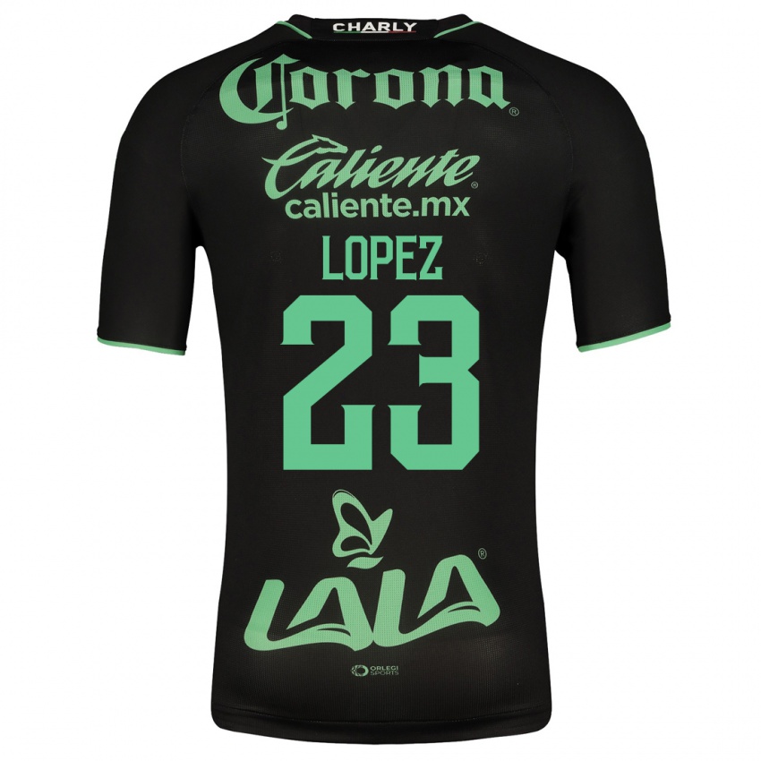 Herren Raúl López #23 Schwarz Auswärtstrikot Trikot 2023/24 T-Shirt Österreich