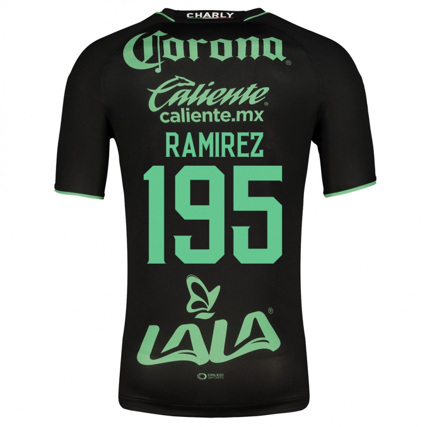 Herren Jesús Ramírez #195 Schwarz Auswärtstrikot Trikot 2023/24 T-Shirt Österreich
