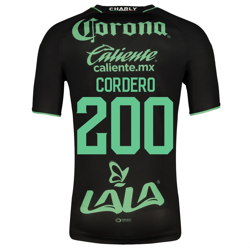 Herren Mario Cordero #200 Schwarz Auswärtstrikot Trikot 2023/24 T-Shirt Österreich