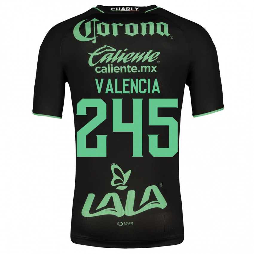 Herren Álex Valencia #245 Schwarz Auswärtstrikot Trikot 2023/24 T-Shirt Österreich