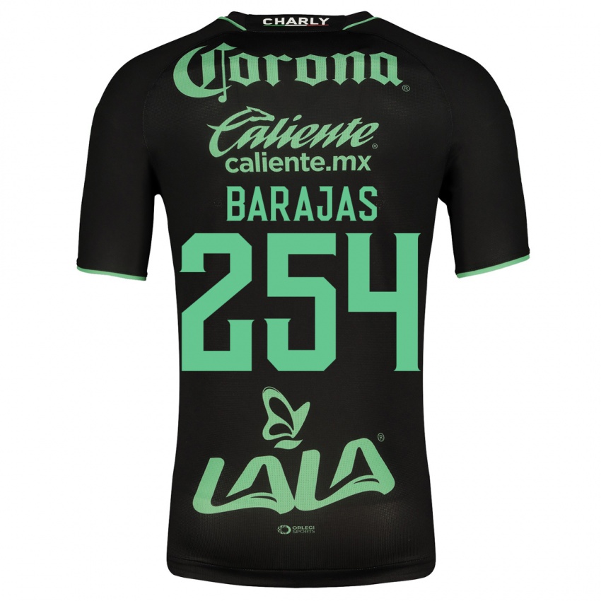 Herren Sergio Barajas #254 Schwarz Auswärtstrikot Trikot 2023/24 T-Shirt Österreich