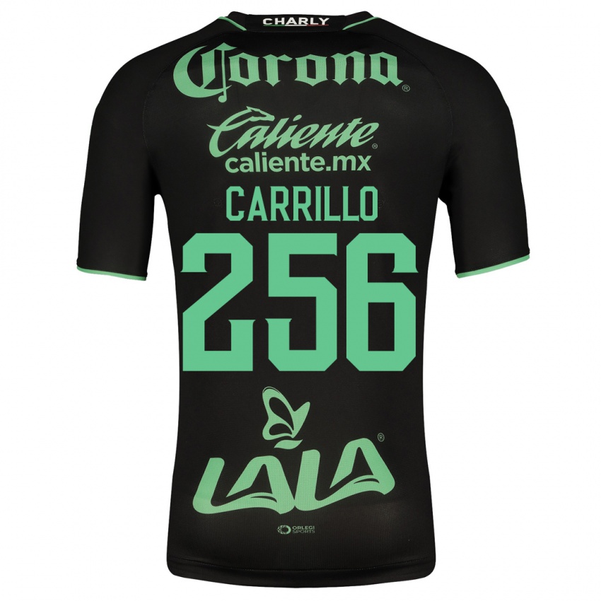 Herren Stéphano Carrillo #256 Schwarz Auswärtstrikot Trikot 2023/24 T-Shirt Österreich