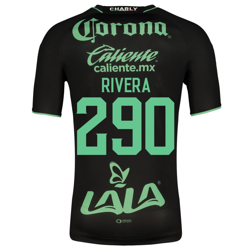 Herren Ángel Rivera #290 Schwarz Auswärtstrikot Trikot 2023/24 T-Shirt Österreich