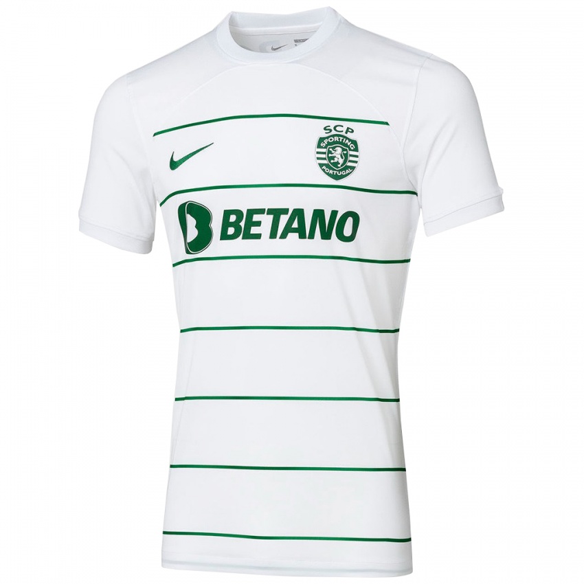 Herren Guilherme Silva #0 Weiß Auswärtstrikot Trikot 2023/24 T-Shirt Österreich