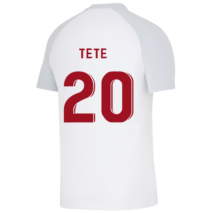 Herren Tete #20 Weiß Auswärtstrikot Trikot 2023/24 T-Shirt Österreich