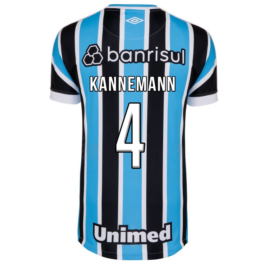 Damen Walter Kannemann #4 Blau Heimtrikot Trikot 2023/24 T-Shirt Österreich
