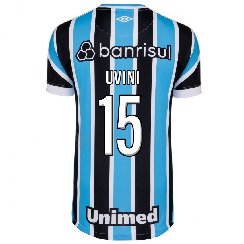 Damen Bruno Uvini #15 Blau Heimtrikot Trikot 2023/24 T-Shirt Österreich