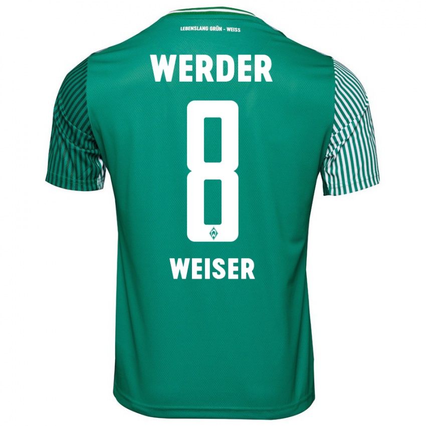 Damen Mitchell Weiser #8 Grün Heimtrikot Trikot 2023/24 T-Shirt Österreich