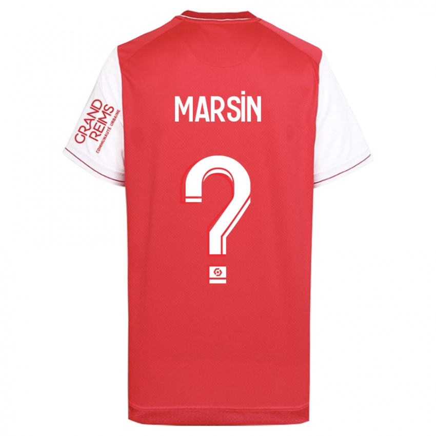Damen Antonin Marsin #0 Rot Heimtrikot Trikot 2023/24 T-Shirt Österreich