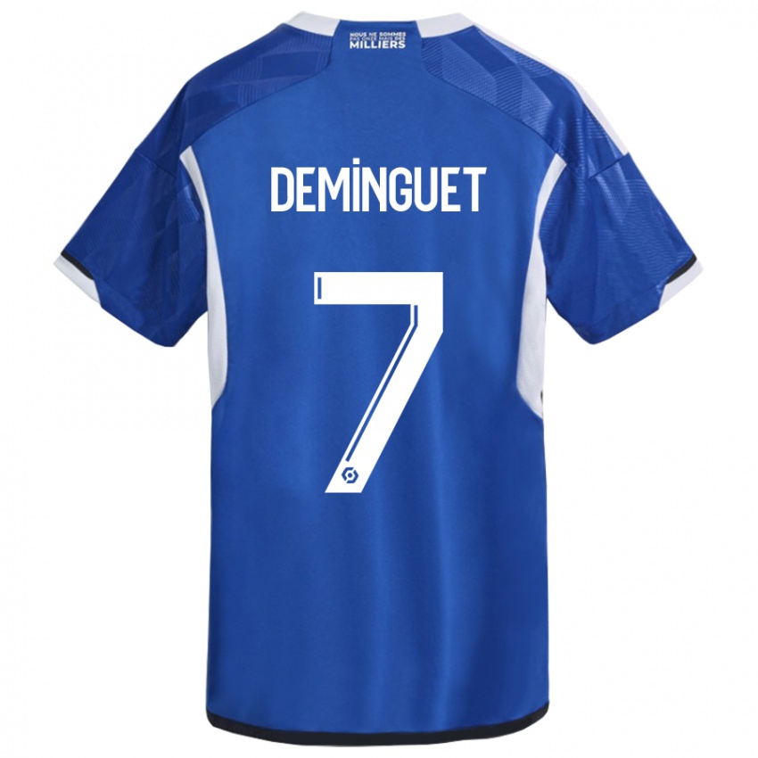 Damen Jessy Deminguet #7 Blau Heimtrikot Trikot 2023/24 T-Shirt Österreich