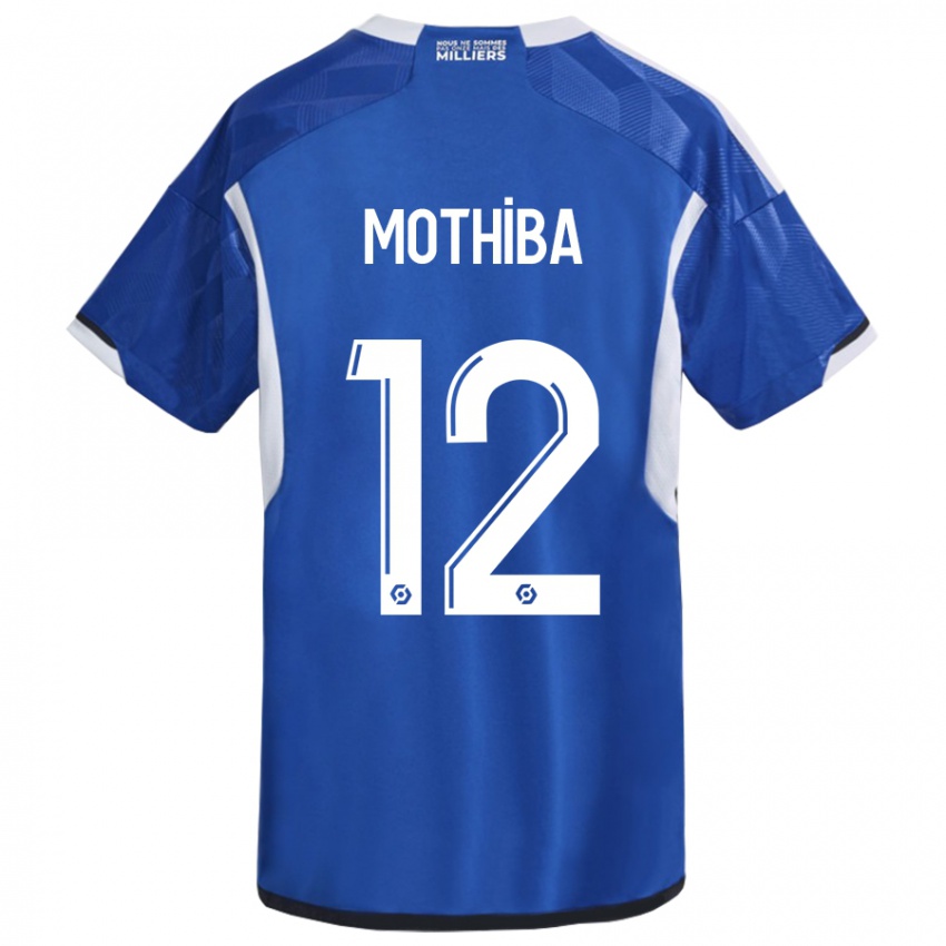 Damen Lebo Mothiba #12 Blau Heimtrikot Trikot 2023/24 T-Shirt Österreich