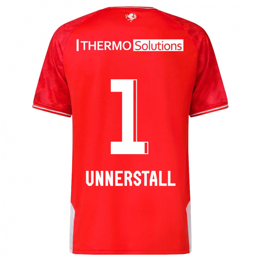 Damen Lars Unnerstall #1 Rot Heimtrikot Trikot 2023/24 T-Shirt Österreich