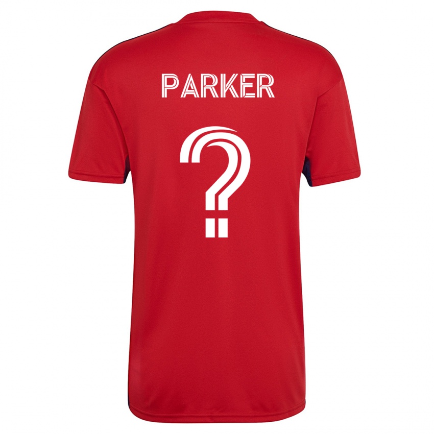 Damen Isaiah Parker #0 Rot Heimtrikot Trikot 2023/24 T-Shirt Österreich