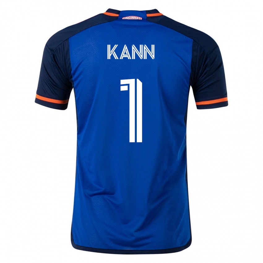 Damen Alec Kann #1 Blau Heimtrikot Trikot 2023/24 T-Shirt Österreich