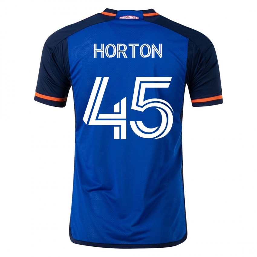 Damen Philip Horton #45 Blau Heimtrikot Trikot 2023/24 T-Shirt Österreich
