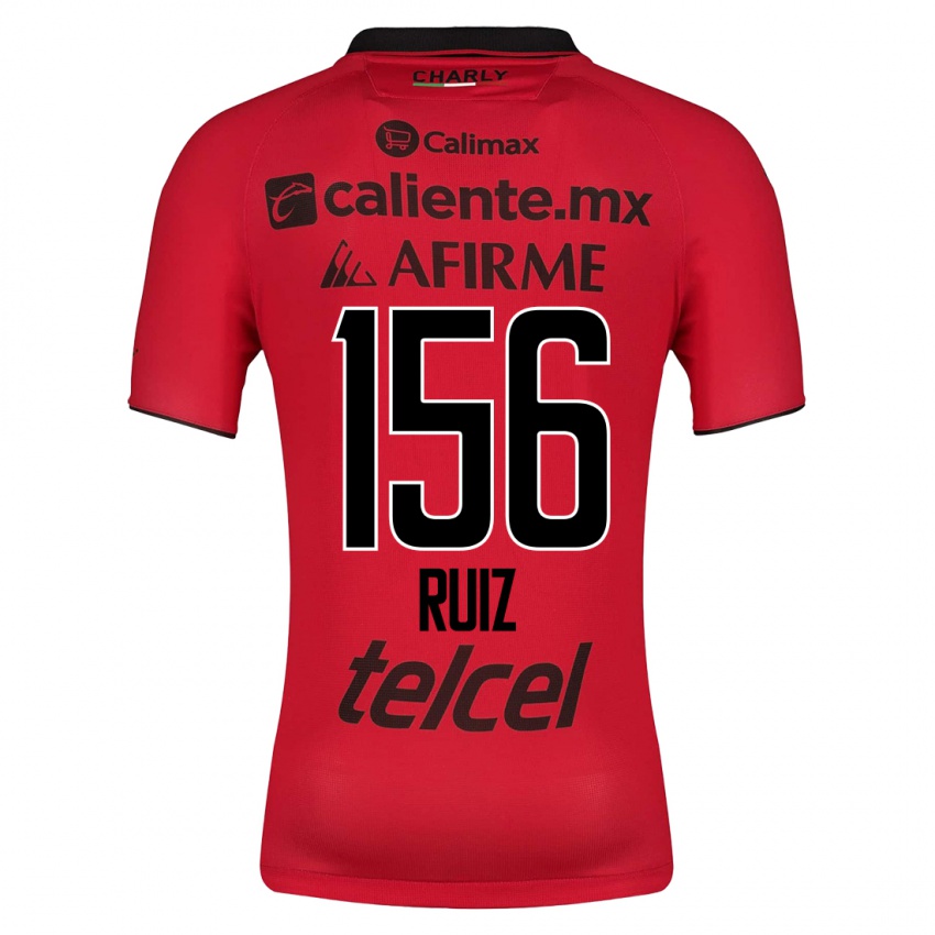 Damen Emilio Ruiz #156 Rot Heimtrikot Trikot 2023/24 T-Shirt Österreich