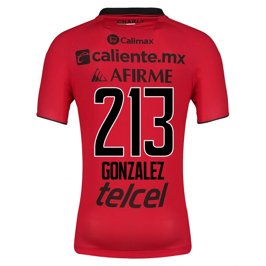 Damen Óscar González #213 Rot Heimtrikot Trikot 2023/24 T-Shirt Österreich