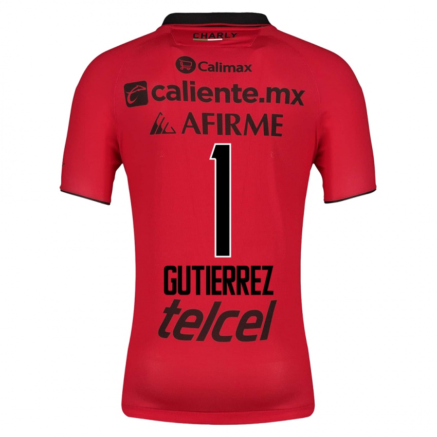 Damen Alejandra Gutierrez #1 Rot Heimtrikot Trikot 2023/24 T-Shirt Österreich