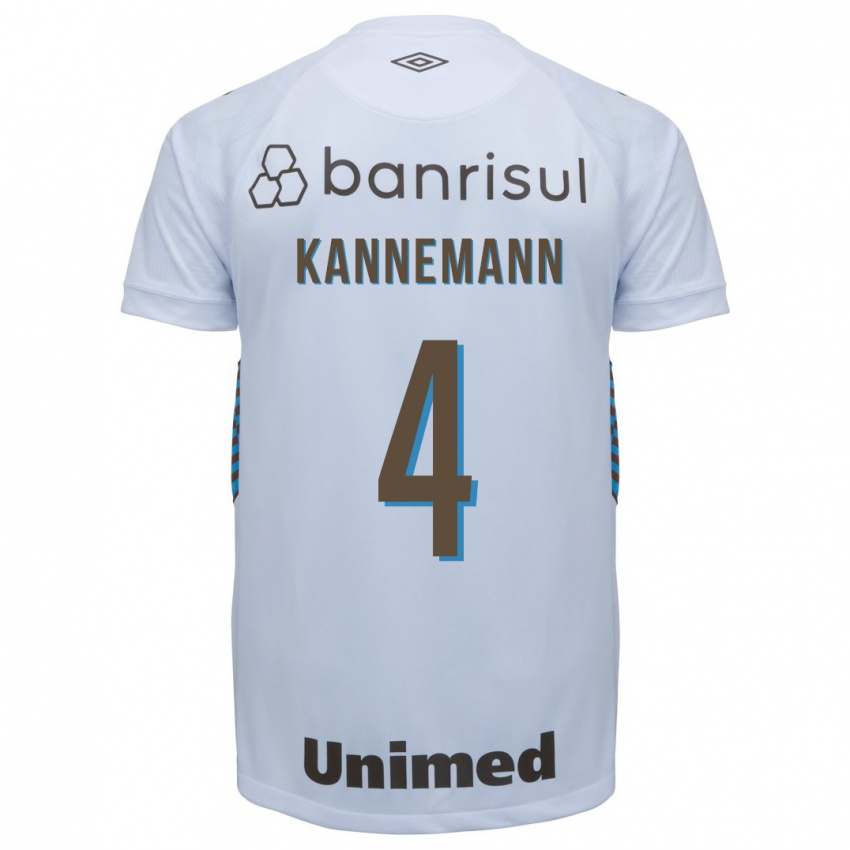 Damen Walter Kannemann #4 Weiß Auswärtstrikot Trikot 2023/24 T-Shirt Österreich